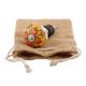 Mustard Ceramic Flower Wine Stopper